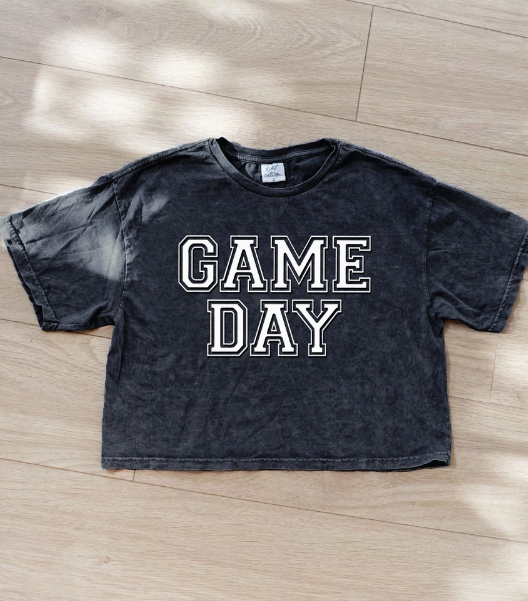 Game Day mineral wash tee