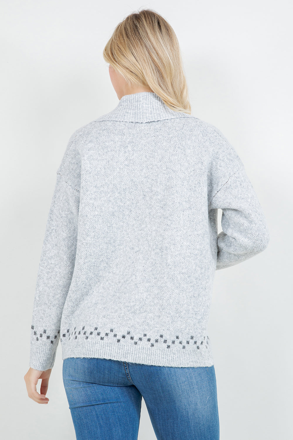 Grey Horse Sweater