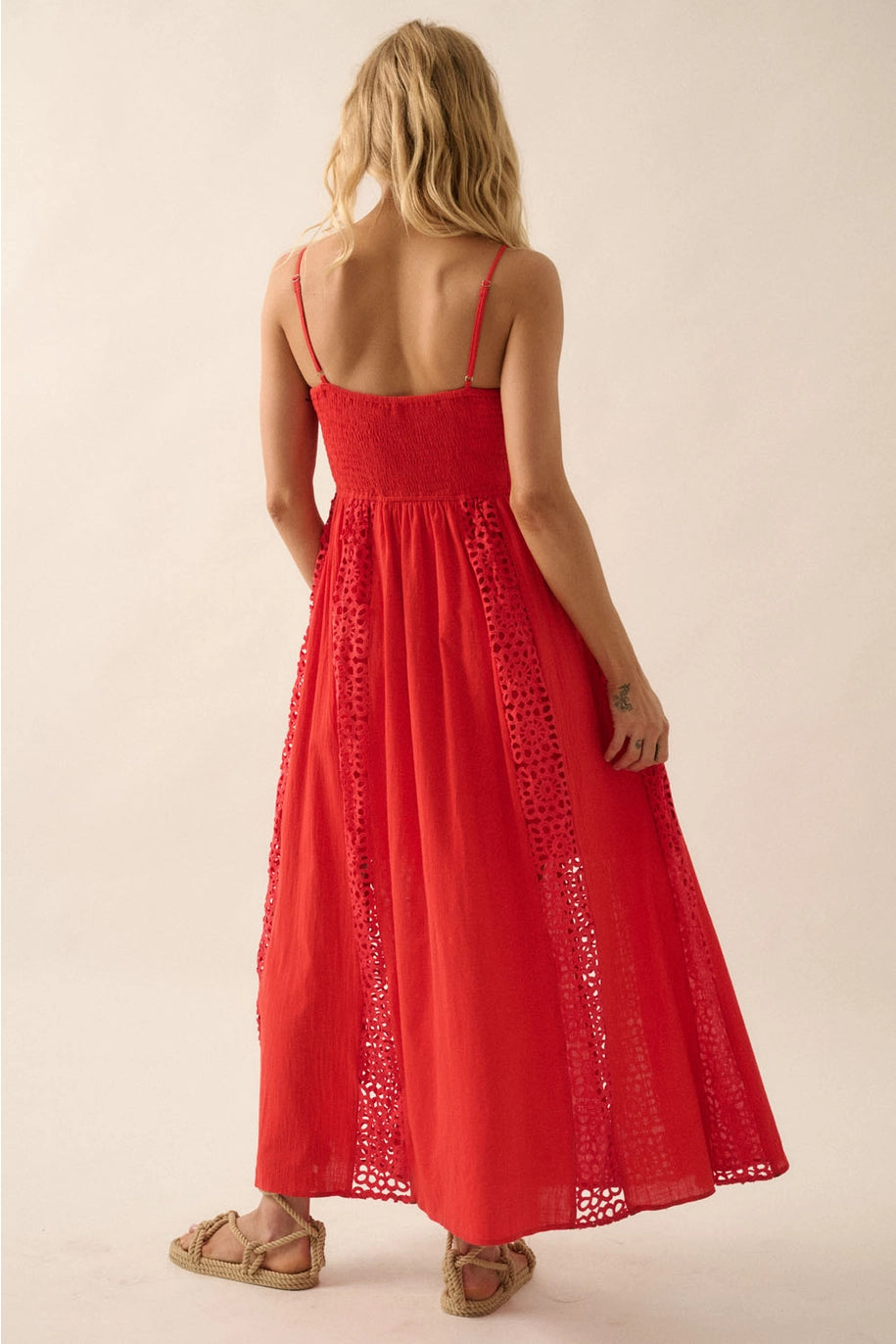 Eliza Crochet Dress