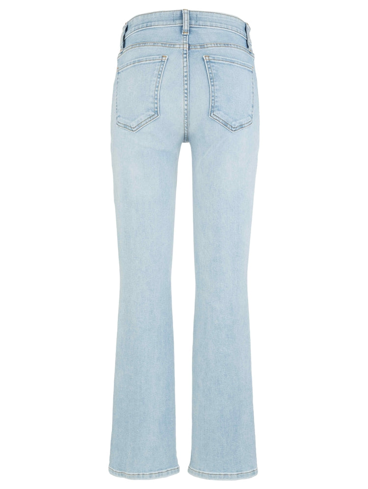 Kelsey Kick Flare Light Wash