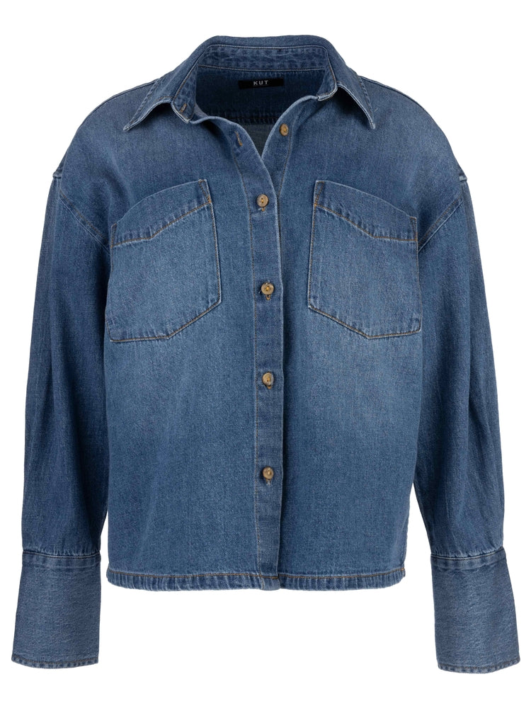 Gertie denim button jacket