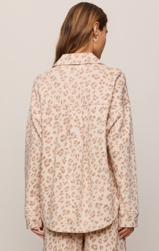 All Day Knit Leopard Jacket