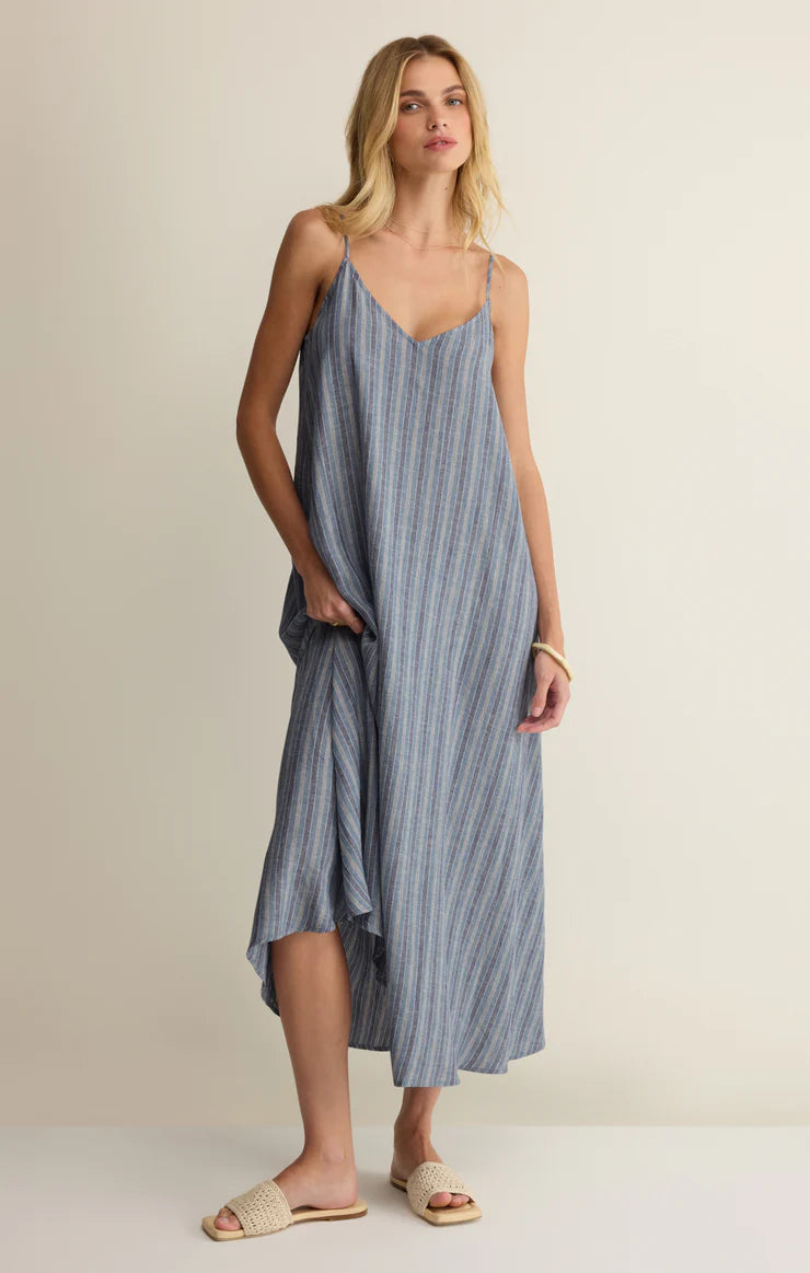 Beachcomber Stripped Midi Dress