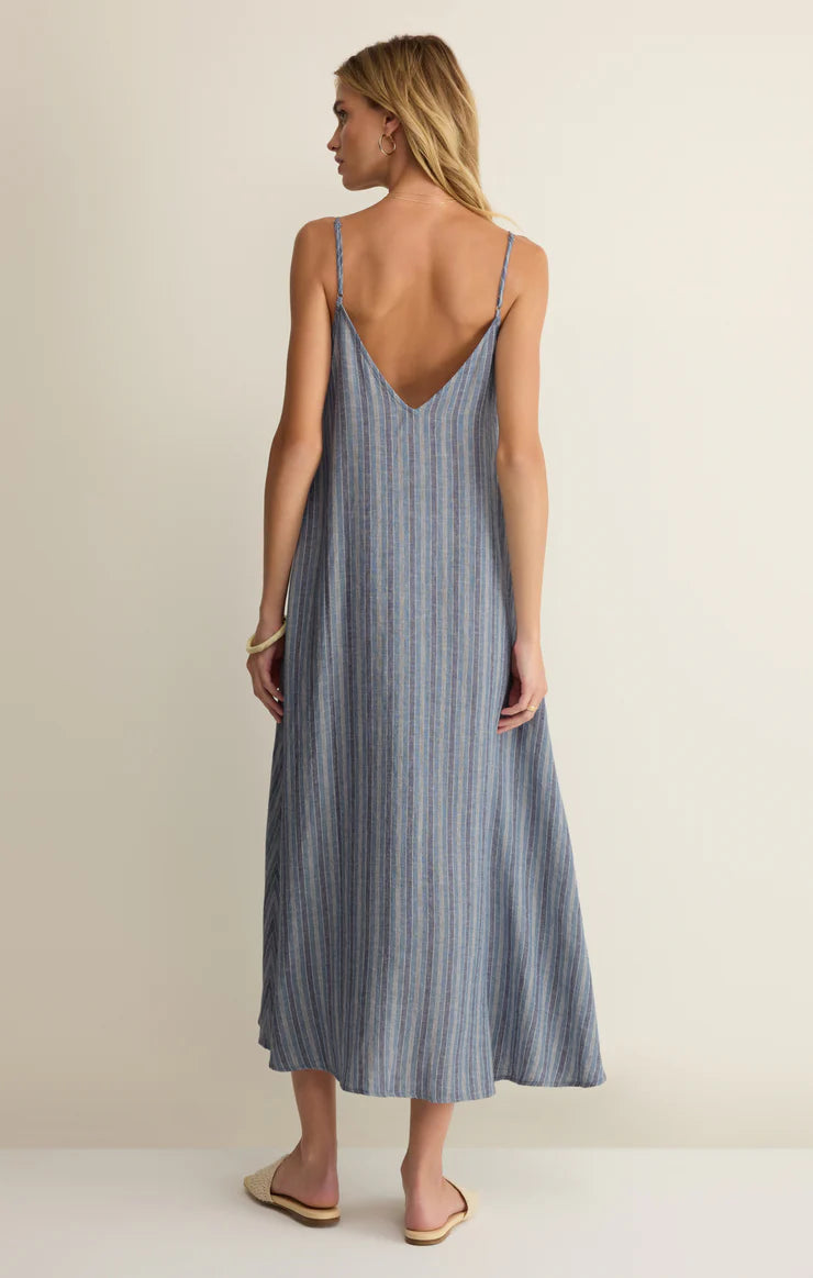 Beachcomber Stripped Midi Dress