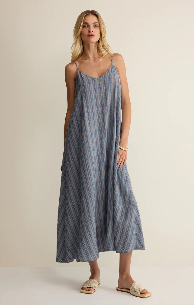 Beachcomber Stripped Midi Dress