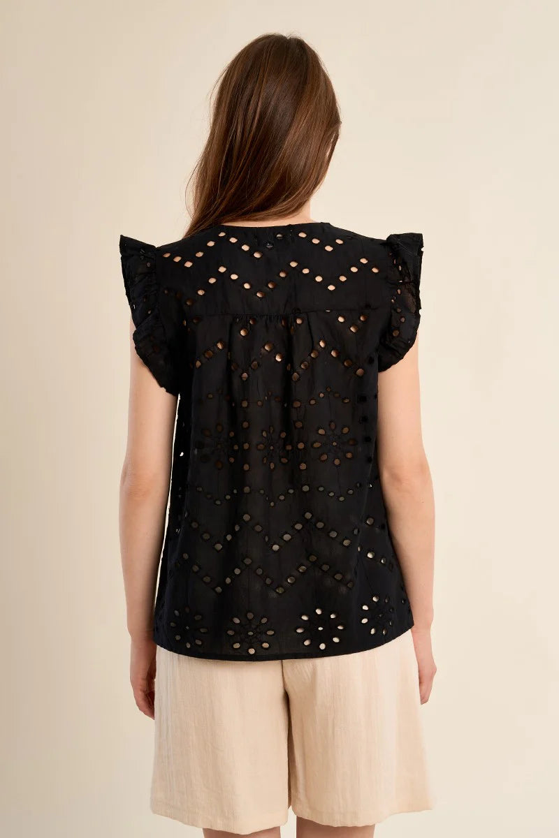 Sofia Eyelet Blouse