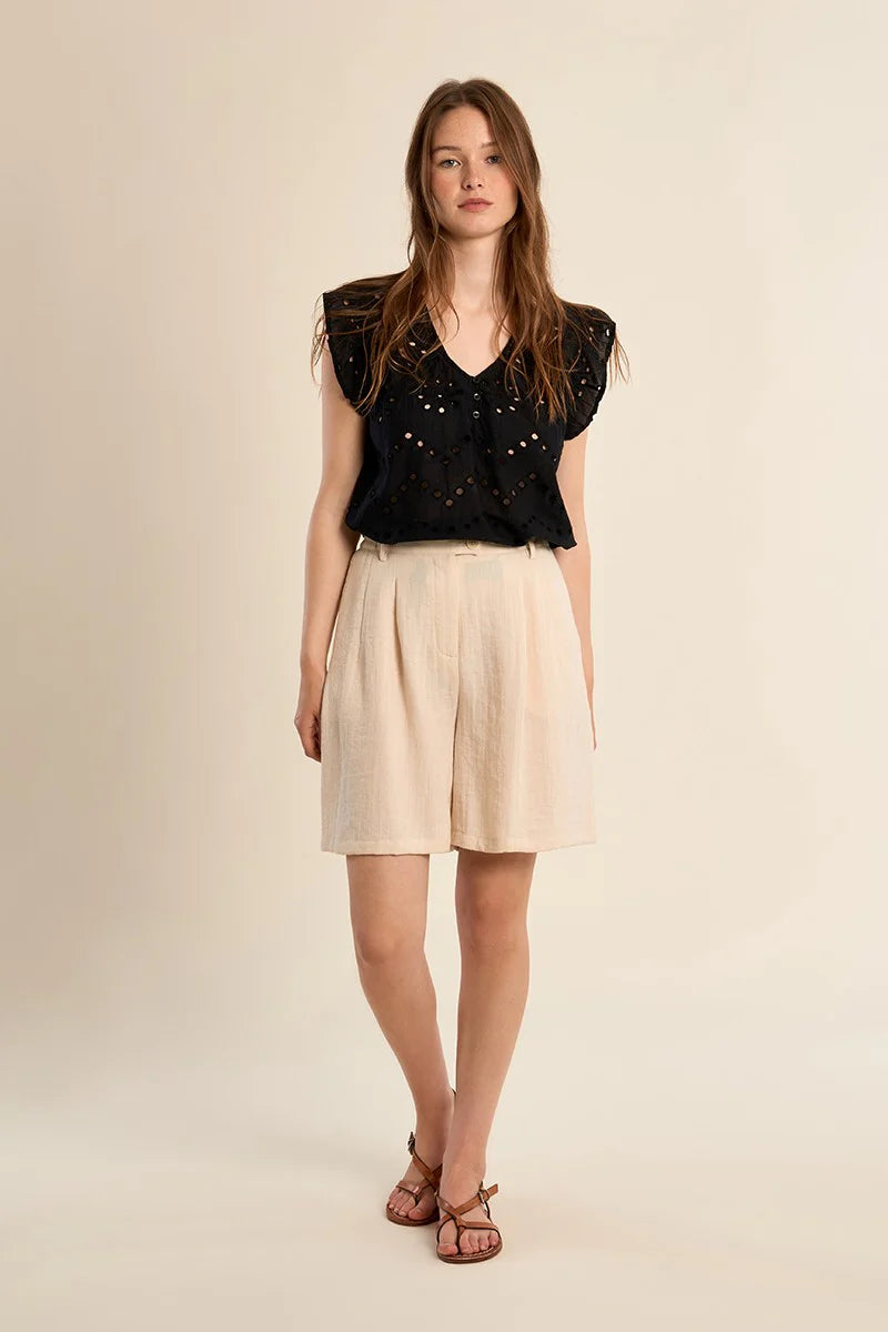 Sofia Eyelet Blouse