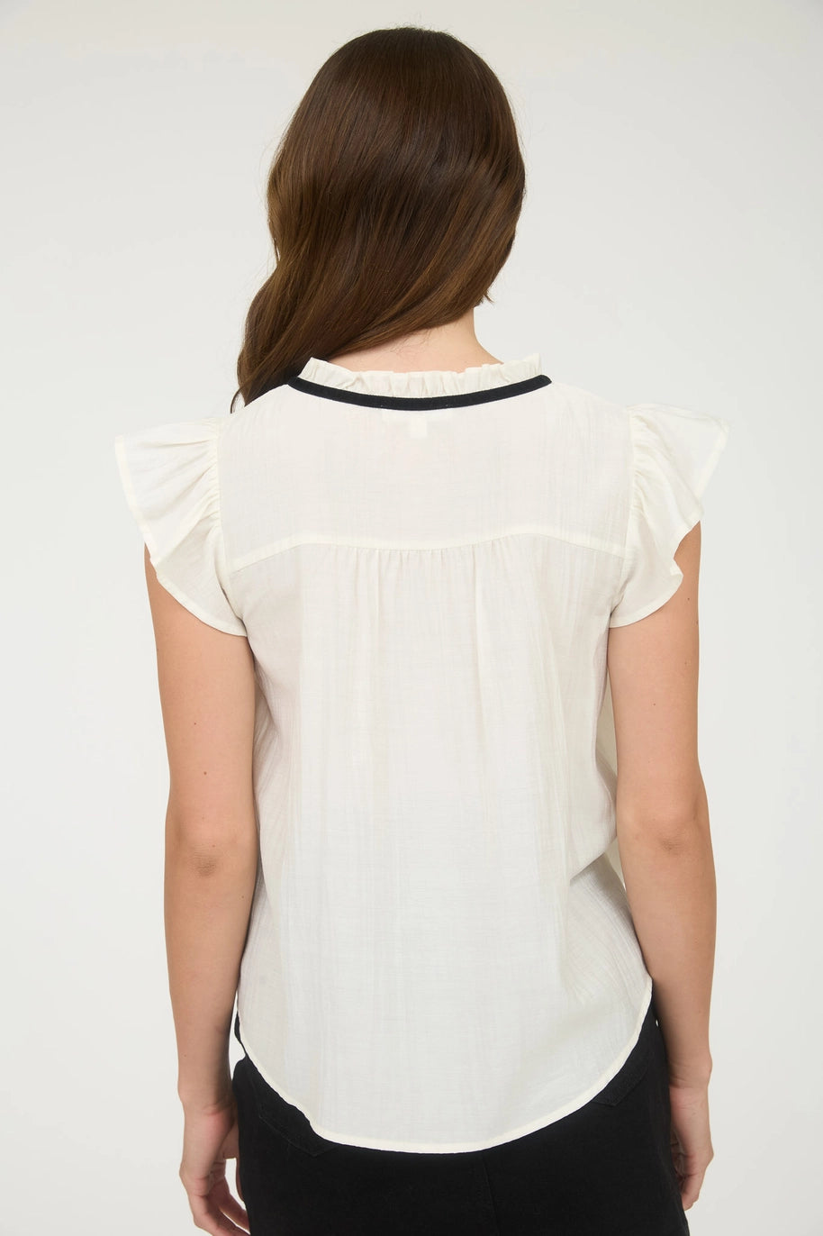 Dainty bow blouse