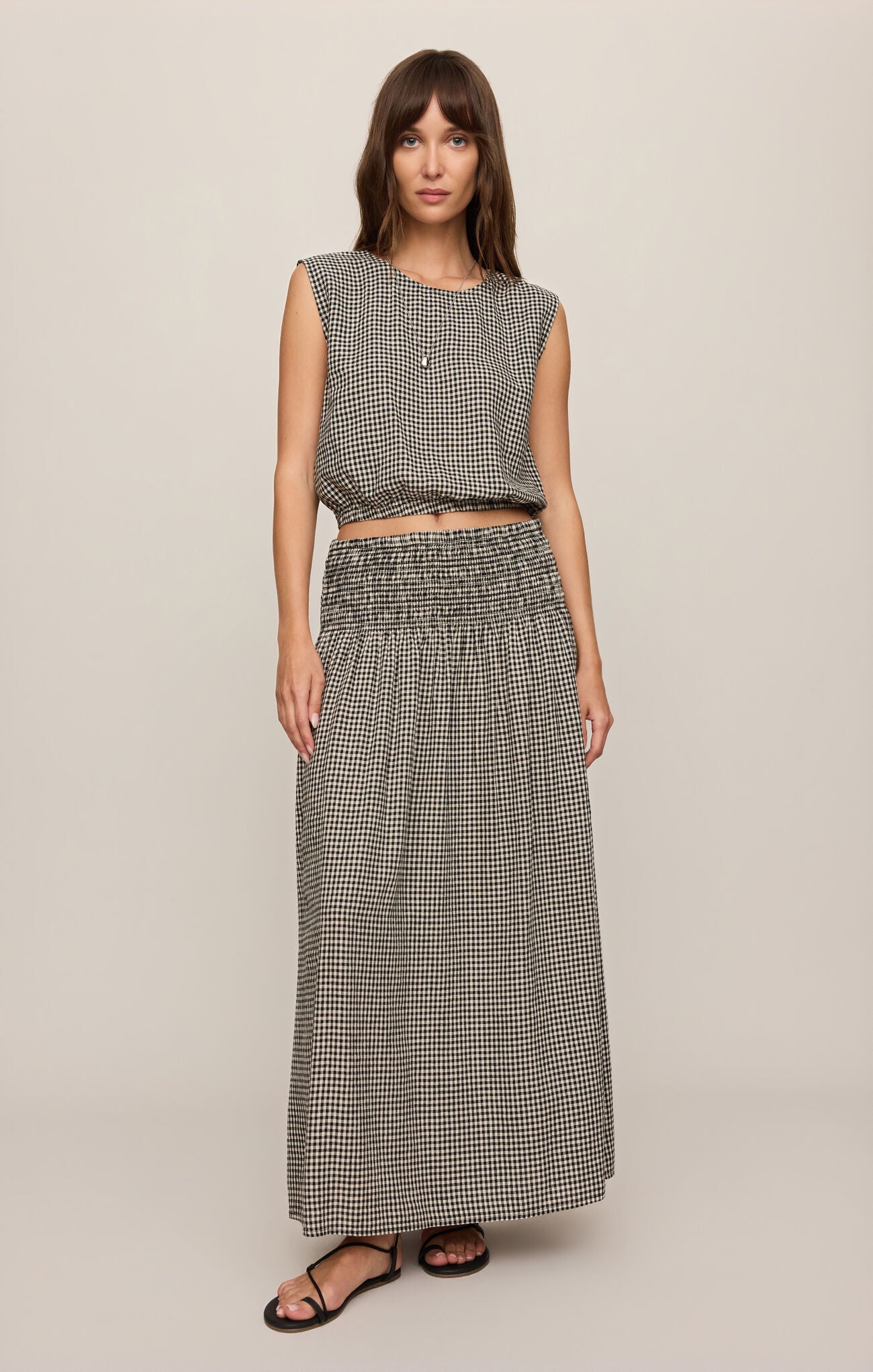 Brooke Gingham Skirt