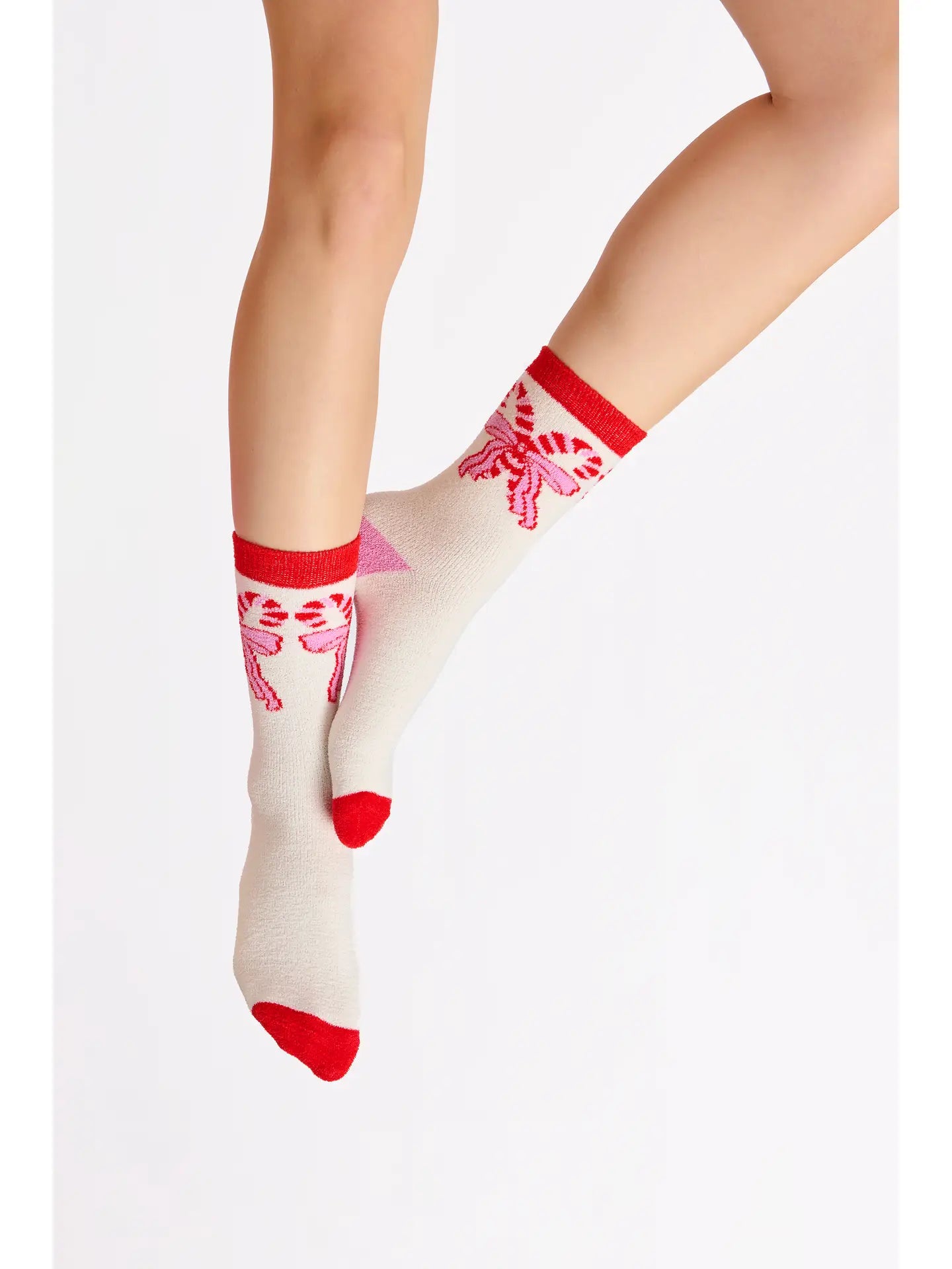 Christmas - Cozy candy cane sock
