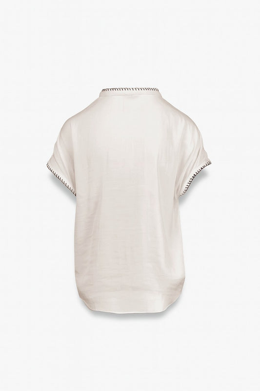 Aerin drop shoulder blouse