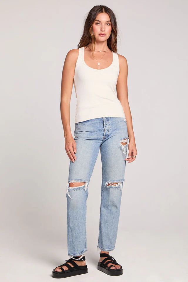 Ecru Slim Tank