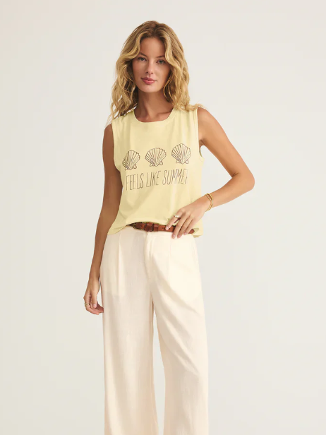 Summer graphic tank