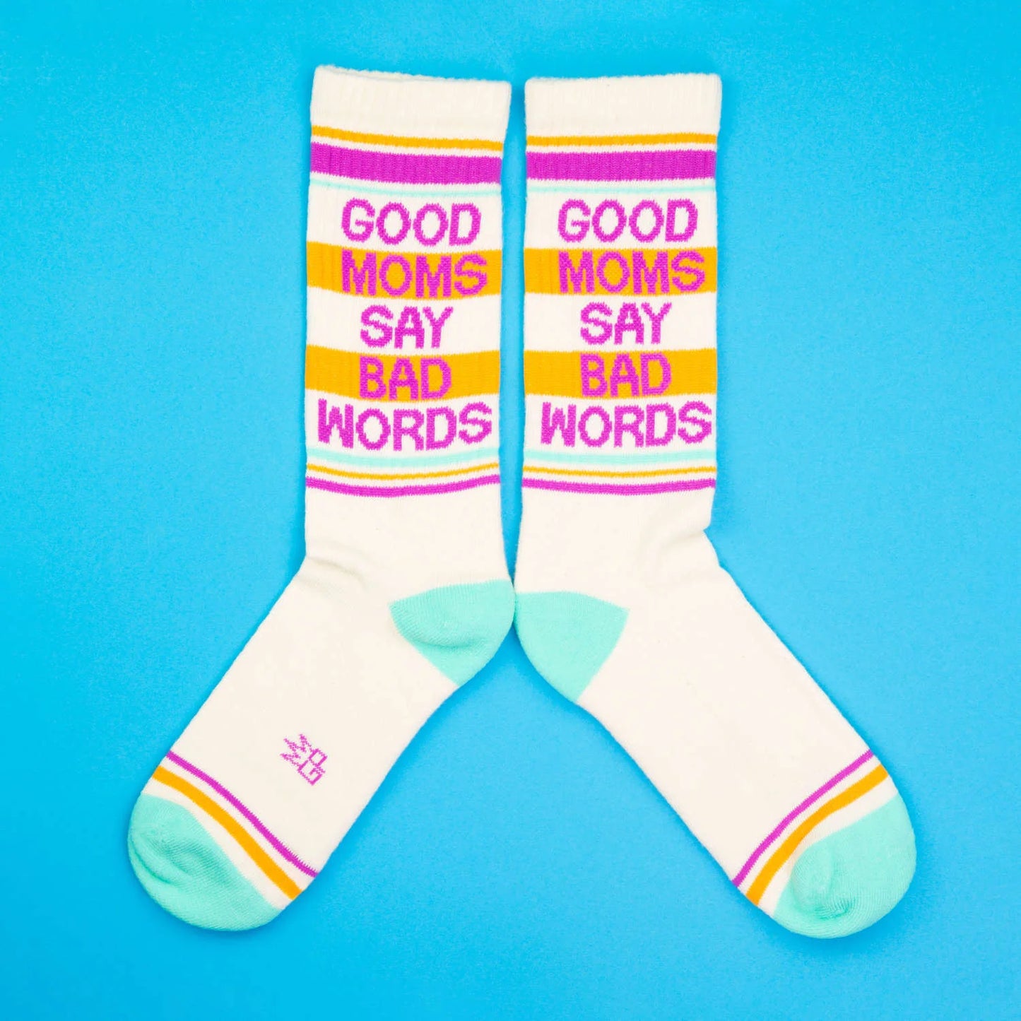 Good Moms Say Bad Words Crew Sock