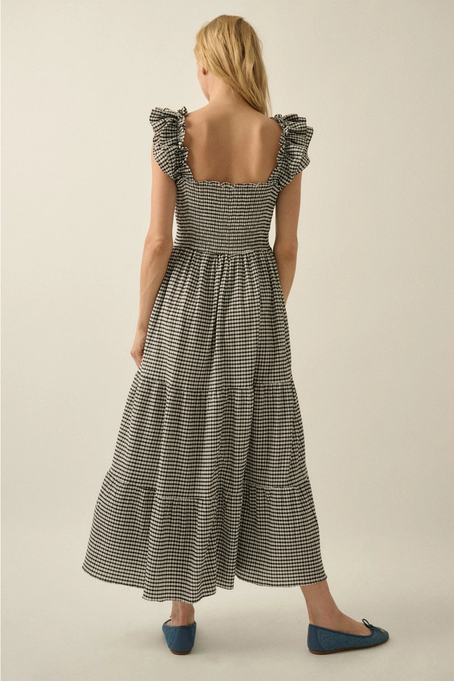 Callie Gingham Dress