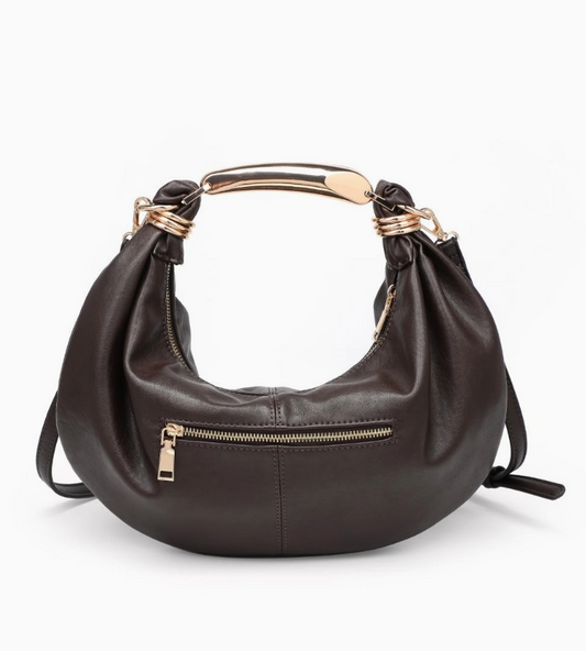 bag - Carrie gold hardware handbag