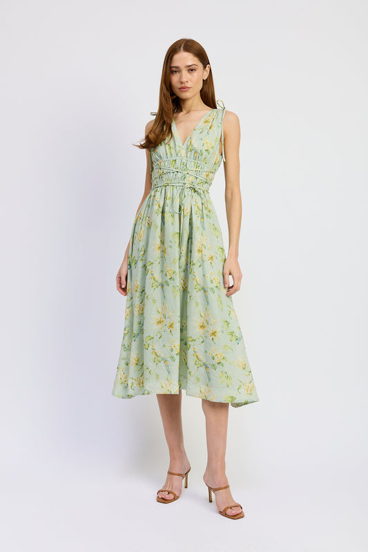 Garden Midi Dress