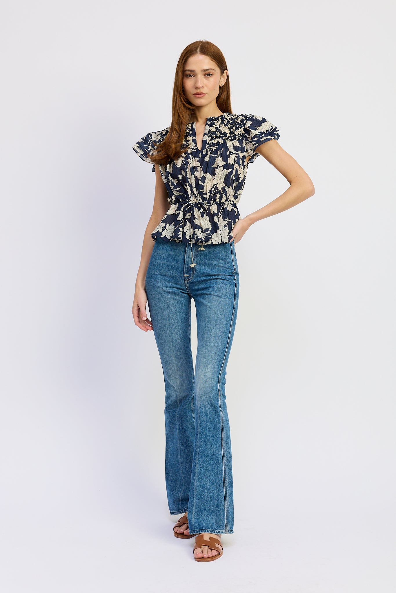 Everly Peplum Blouse