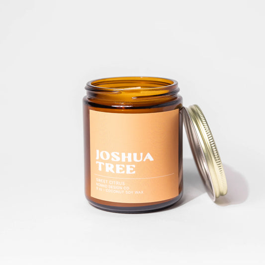 Joshua Tree glass jar candle 9oz