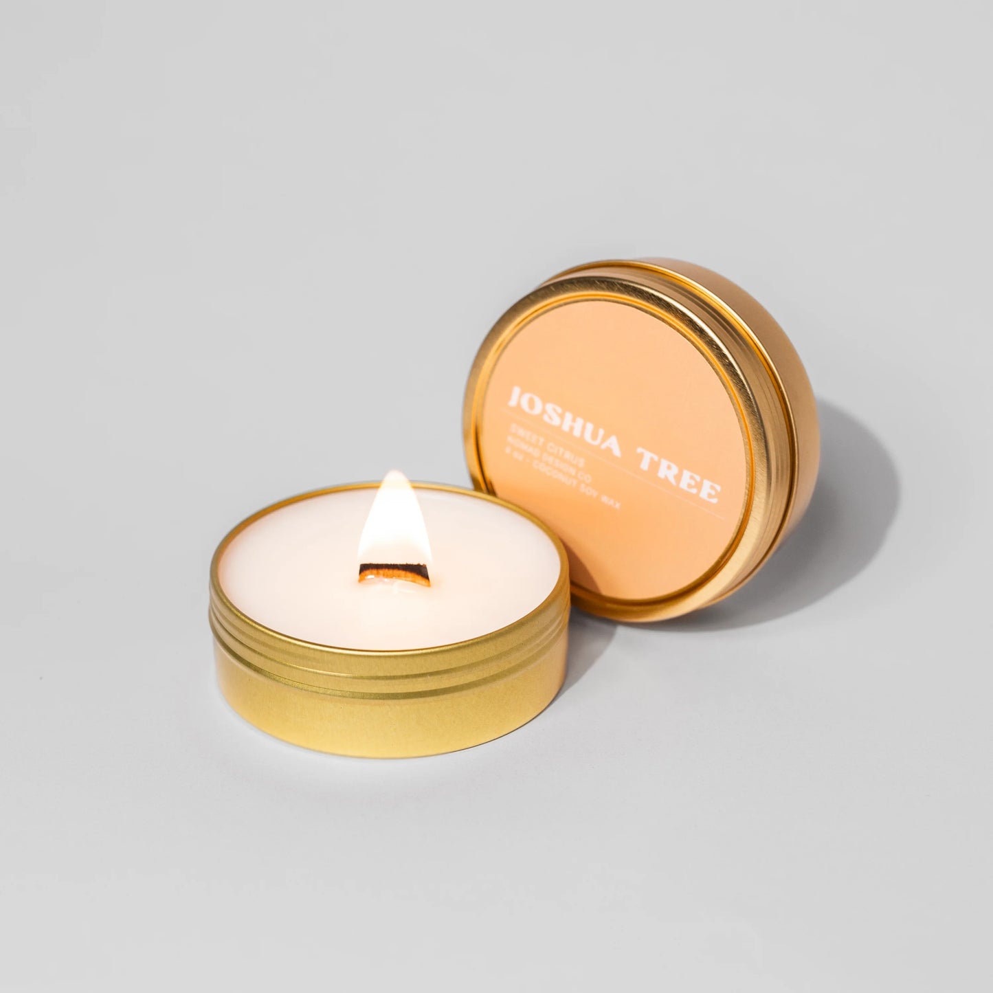 Joshua Tree candle tin