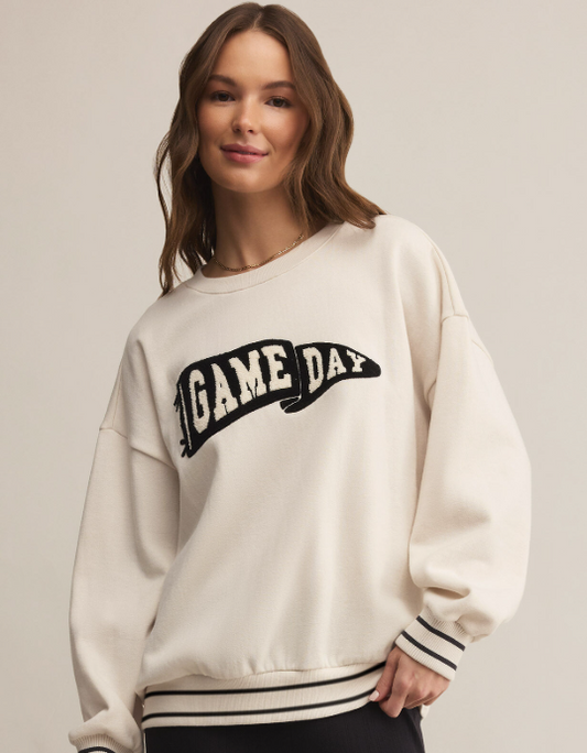 Oversized Let's Go Sweatshirt