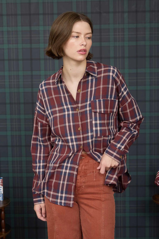Cora Plaid Flannel
