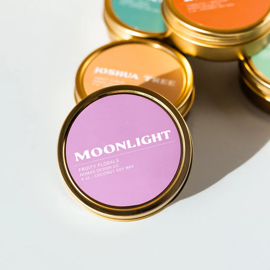 Moonlight Candle Travel Tin