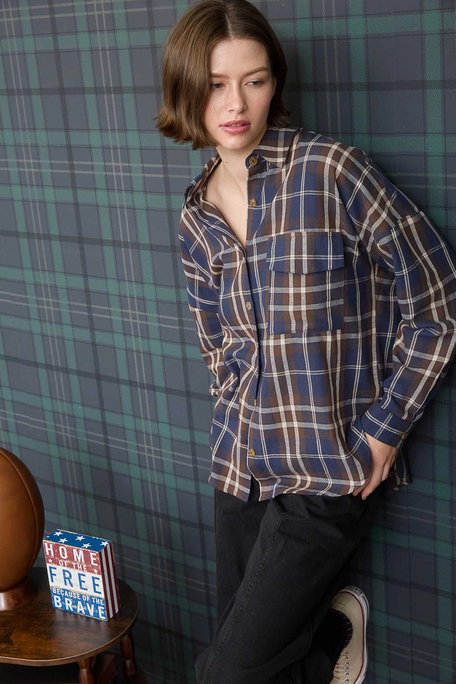 Cora Plaid Flannel
