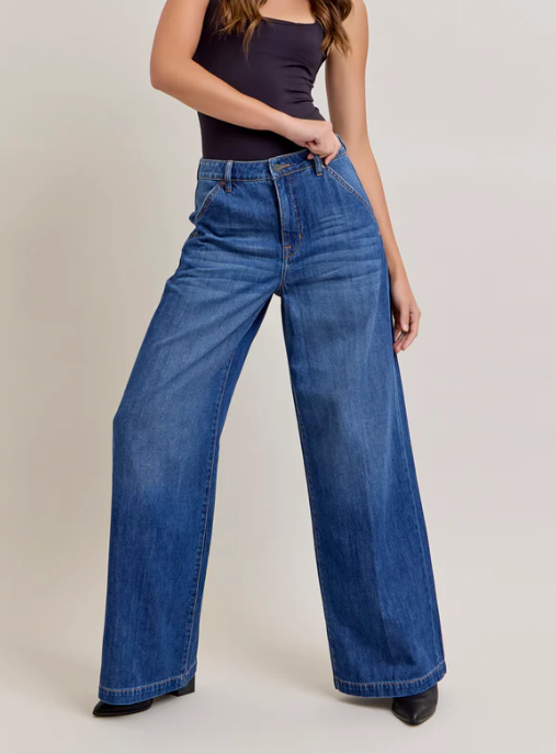 Nori Trouser leg denim - dark wash