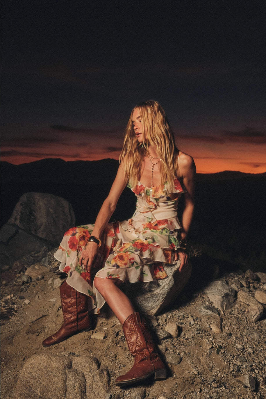 Ophelia Floral Maxi Dress