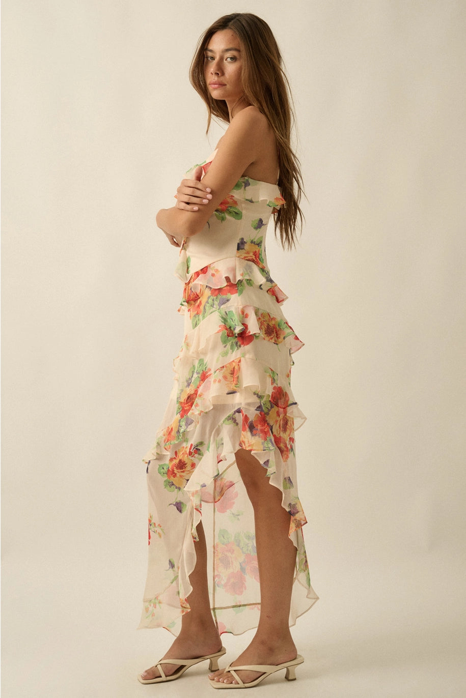 Ophelia Floral Maxi Dress