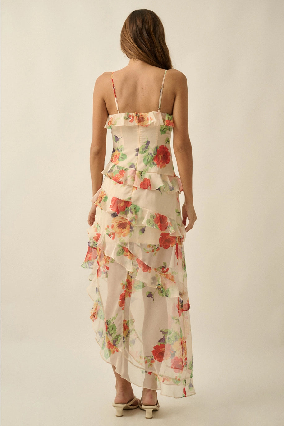 Ophelia Floral Maxi Dress