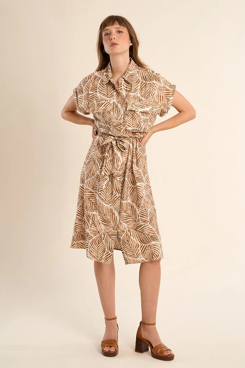 Marina Print Dress