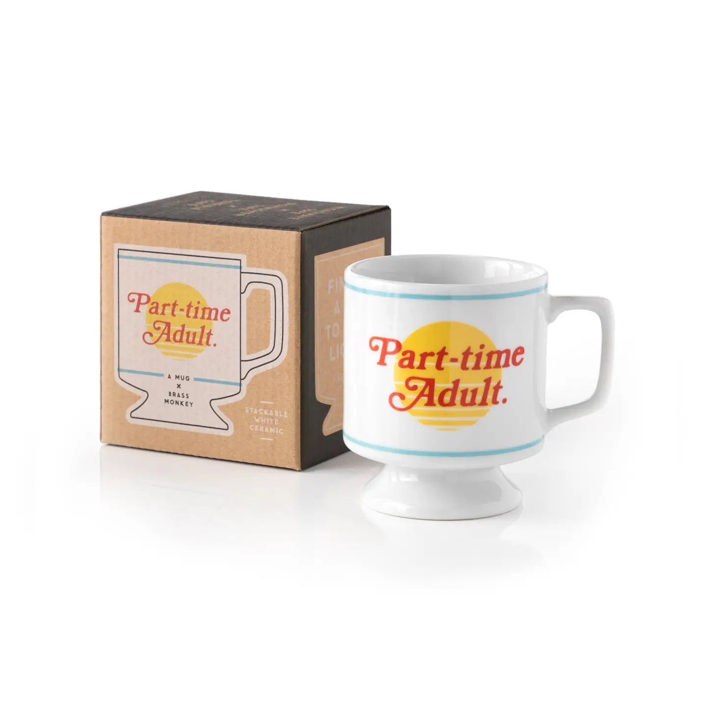 Part-time adult mug