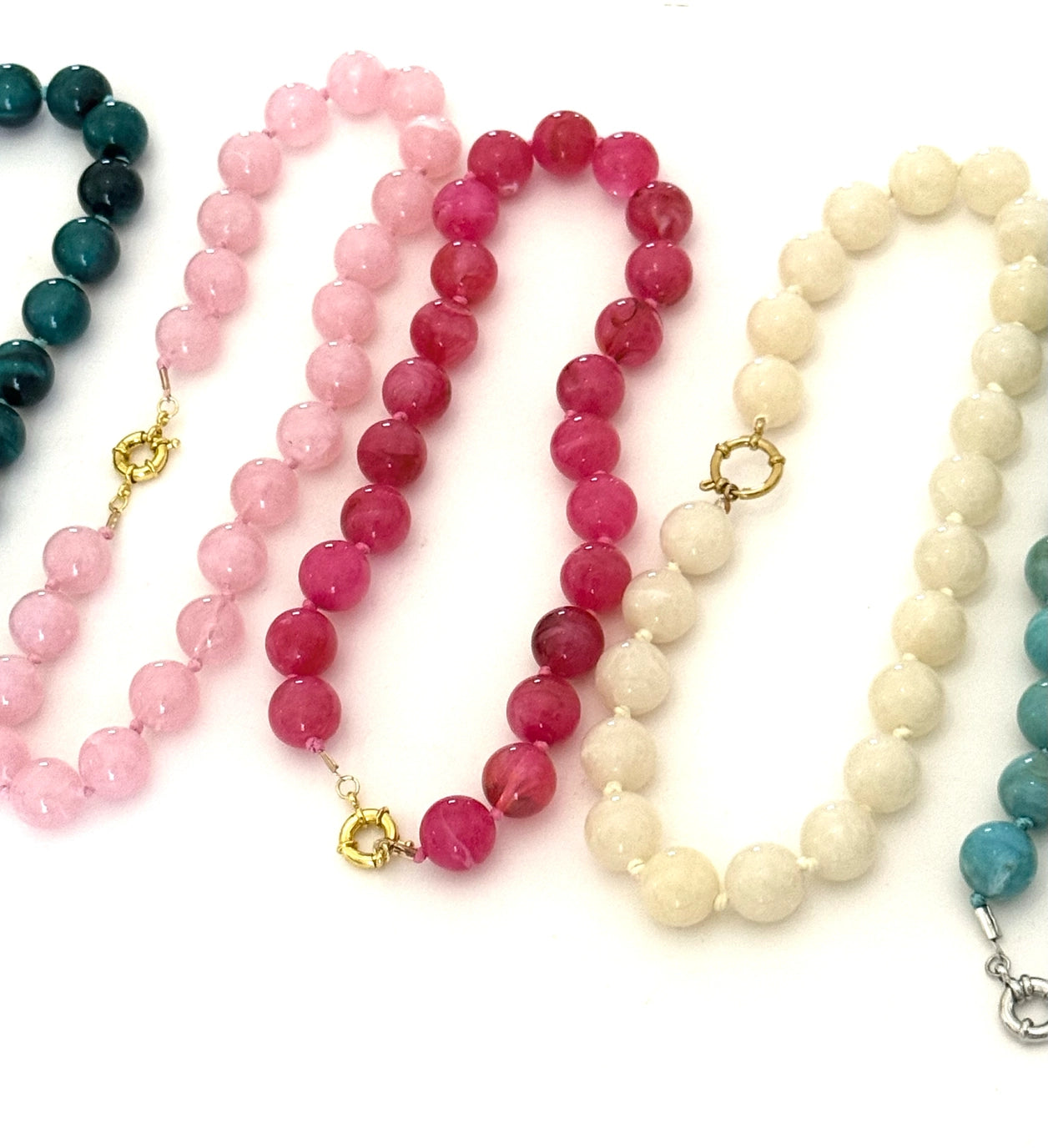 Beaded Gemstone Necklace