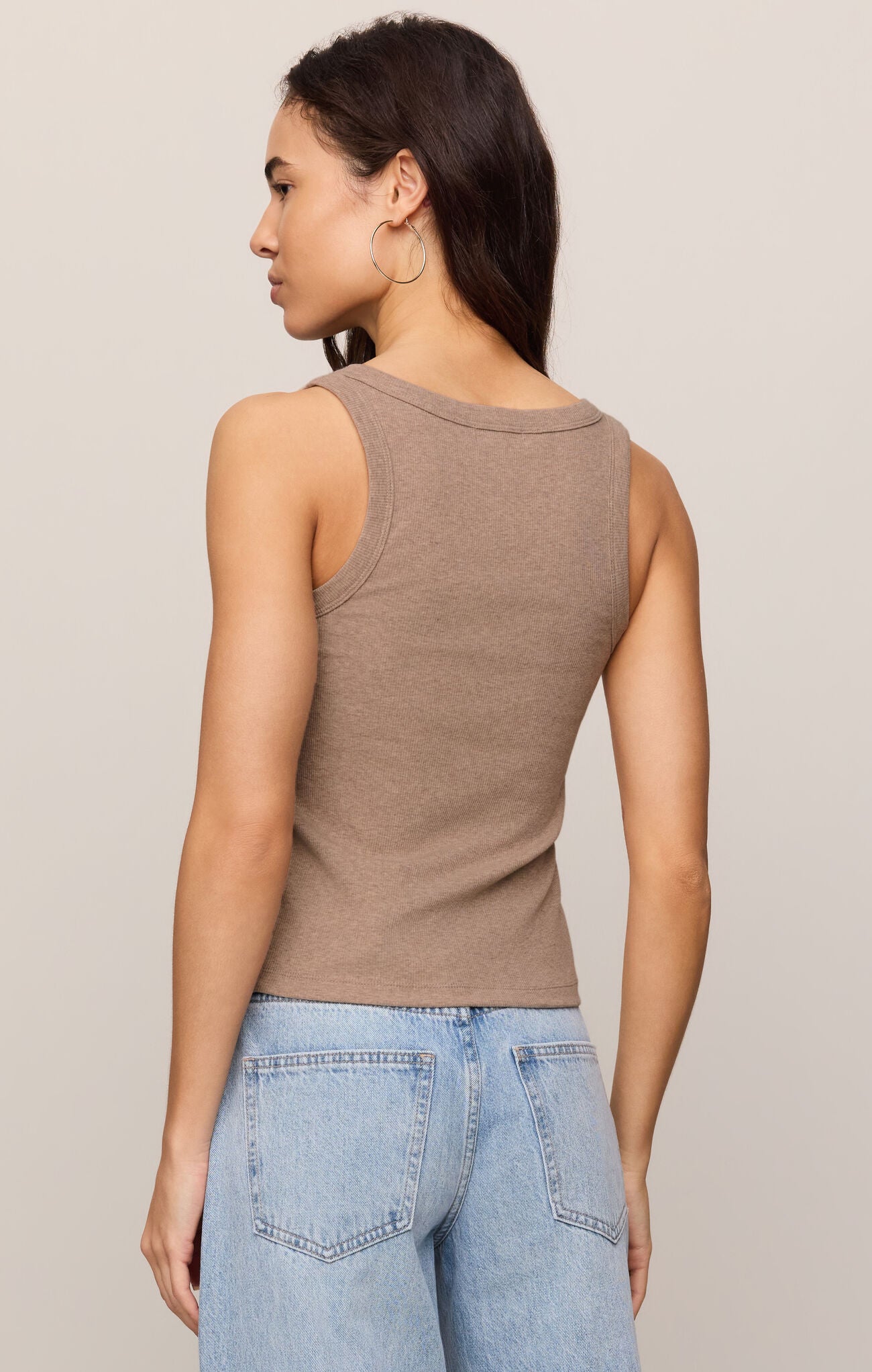 Rowe Scoop Ribbed Tank