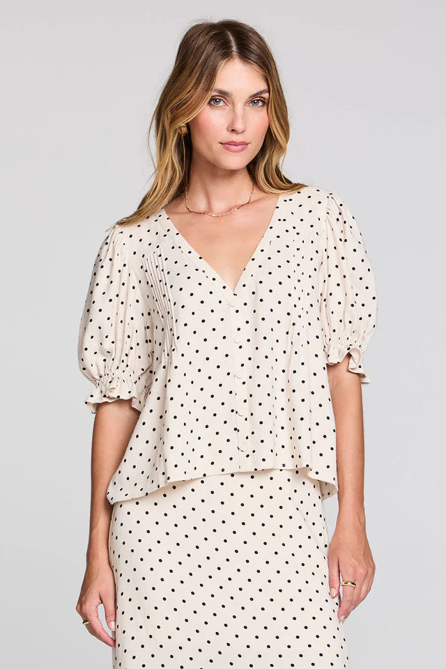 Sienna Polka Dot Blouse