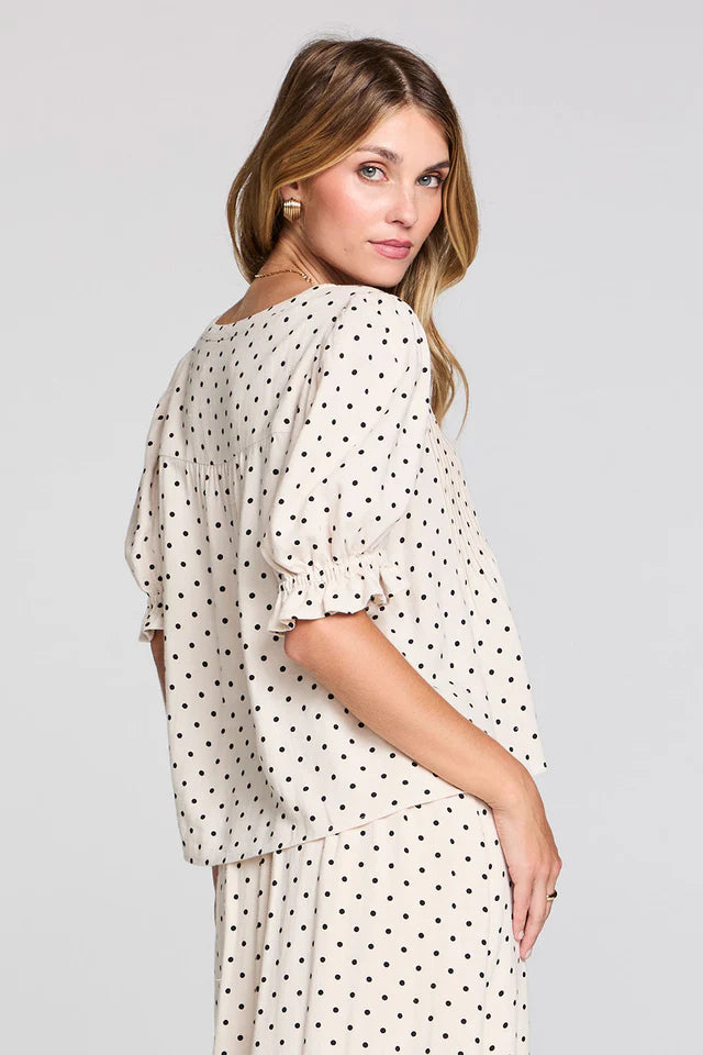 Sienna Polka Dot Blouse