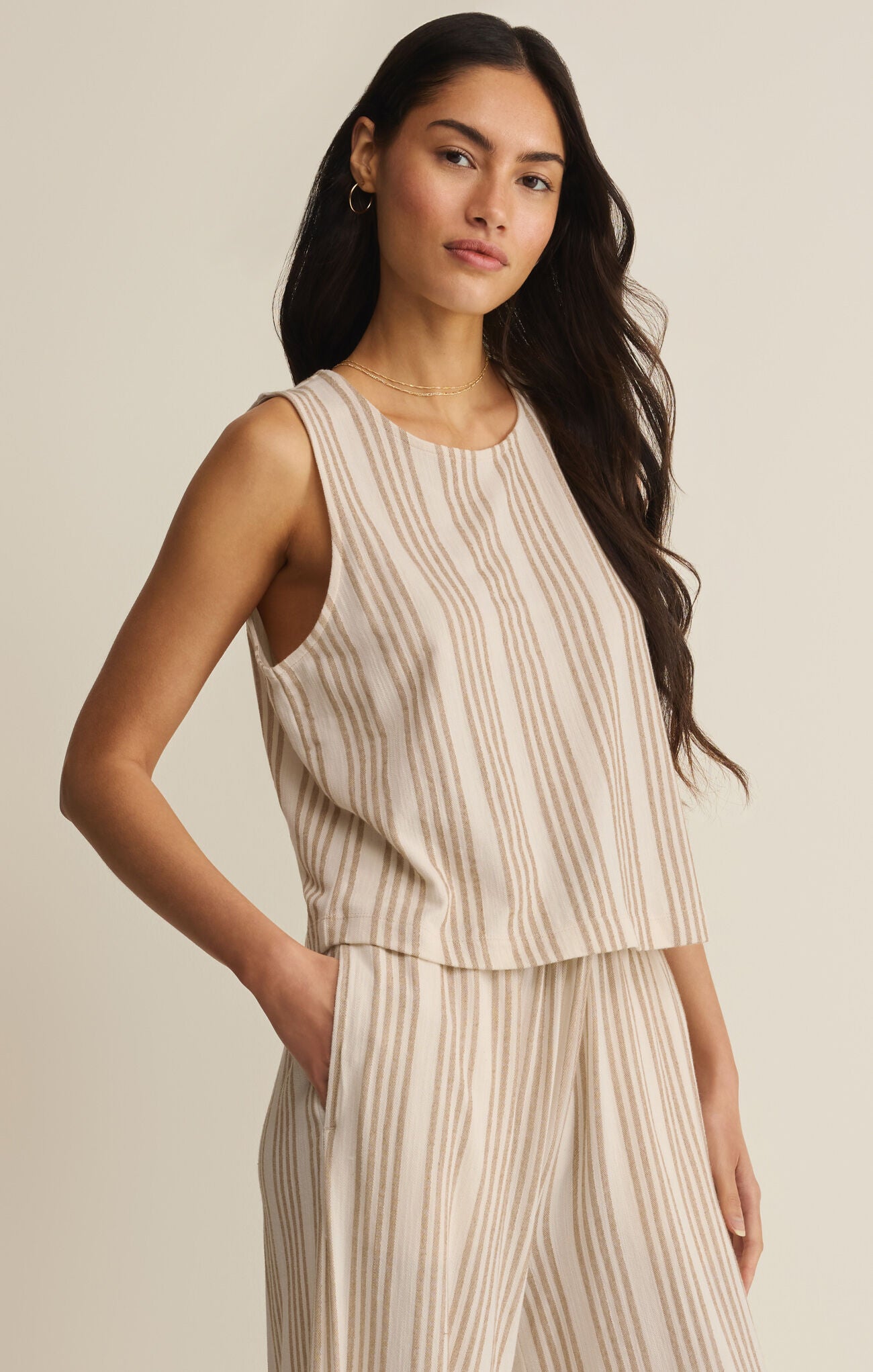 Sloane Line Linen Blouse