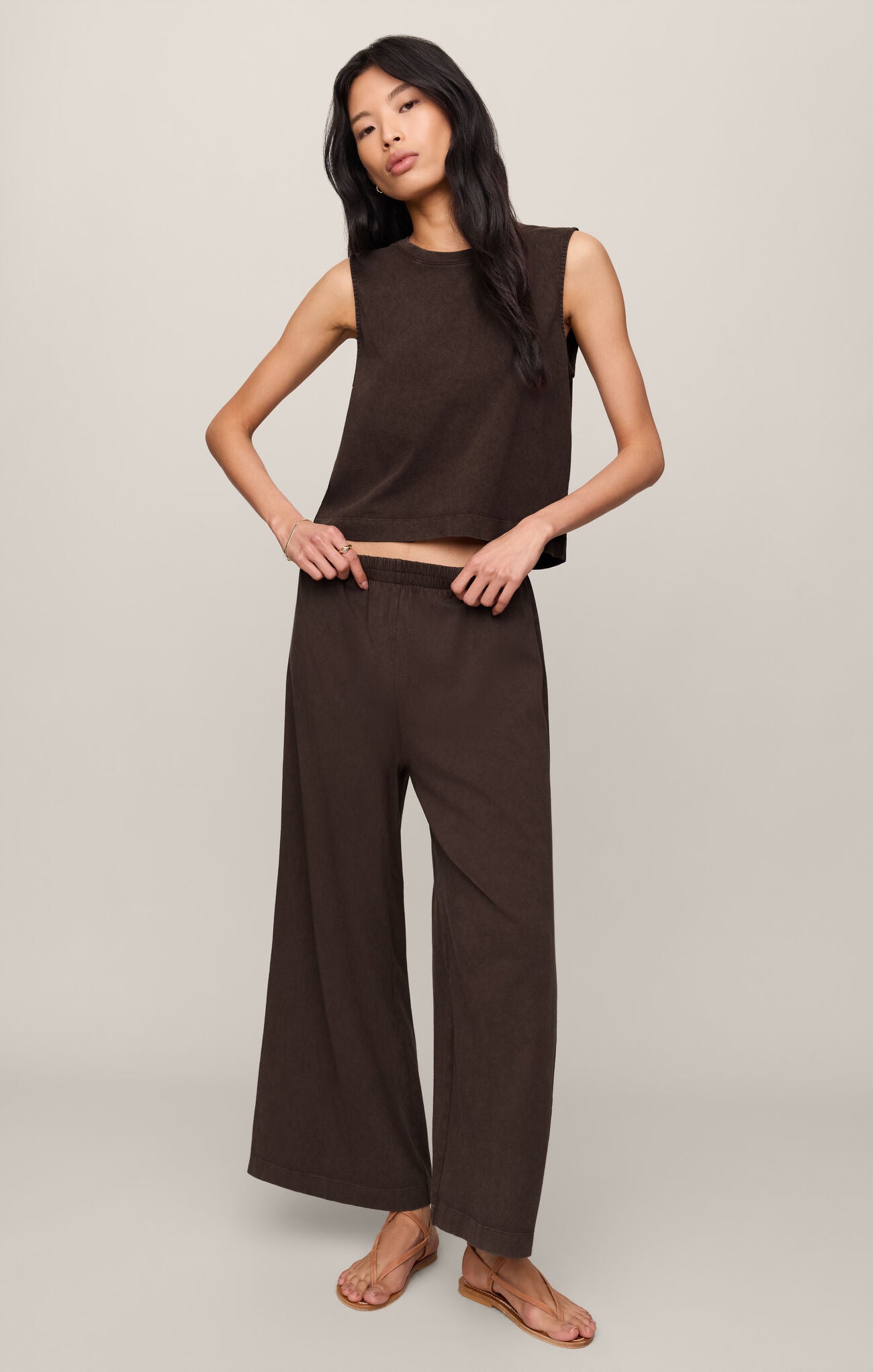 Sloane Choc. Brown Tank