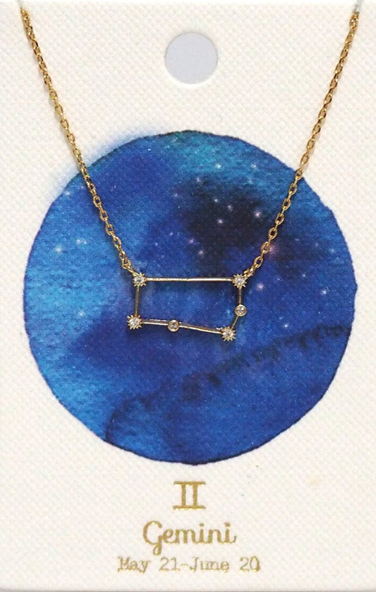 Gemini Constellation Necklace