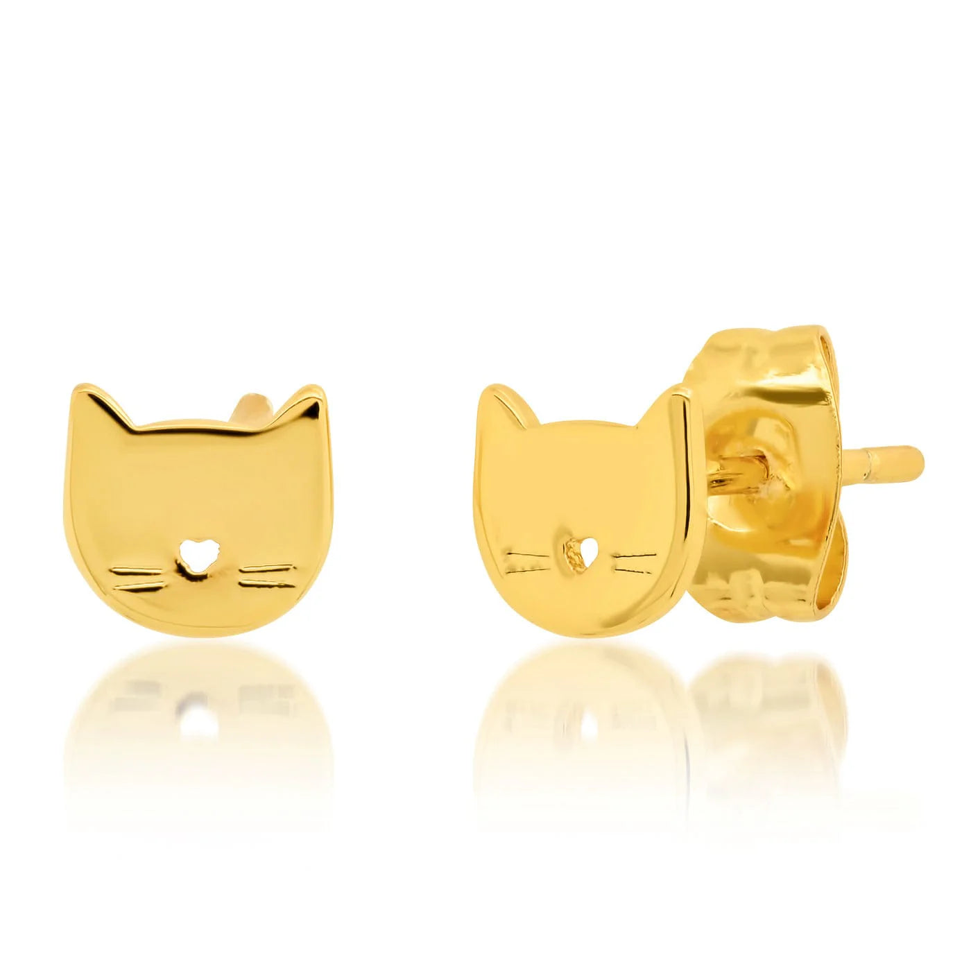 Cat Earring Post