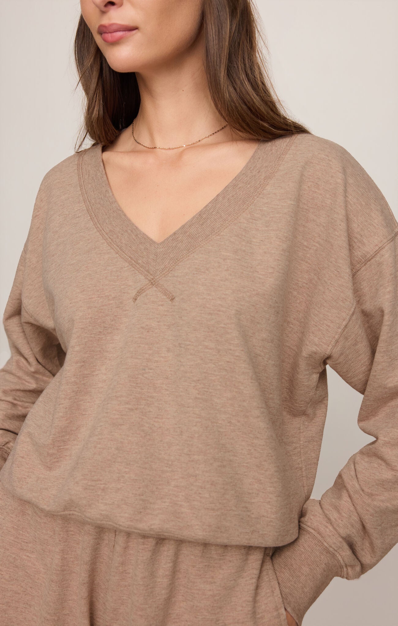Every Day V-Neck Sweatshirt