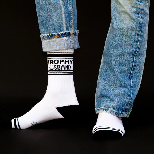 Trophy Husband Crew Sock