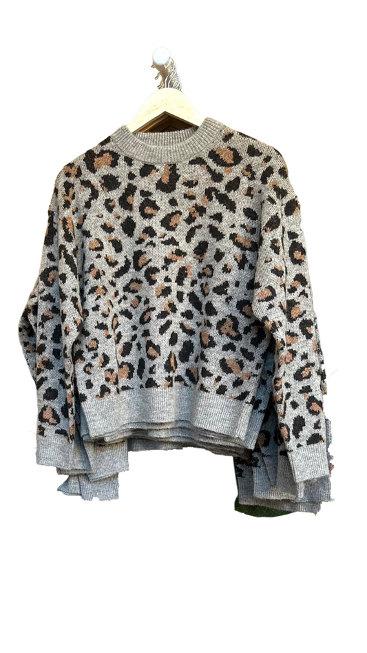 Lela Leopard Sweater