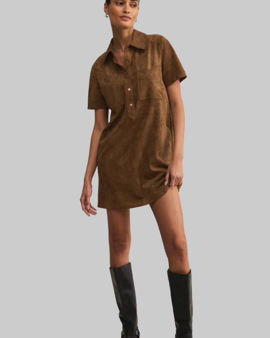 Fall Sydney Suede Mini Dress