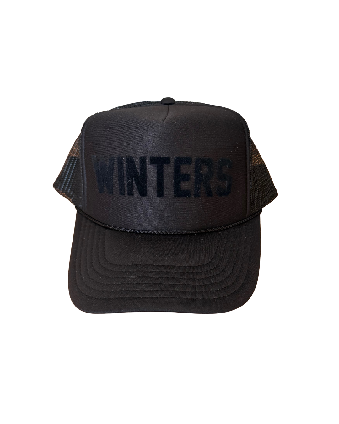 HAT - Winters Trucker Hat- Black