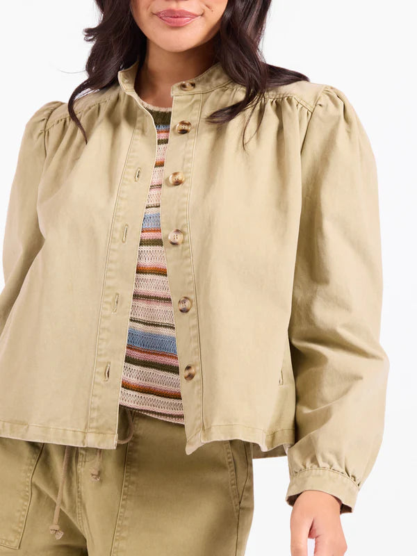 Wild Hearted Buttoned Jacket