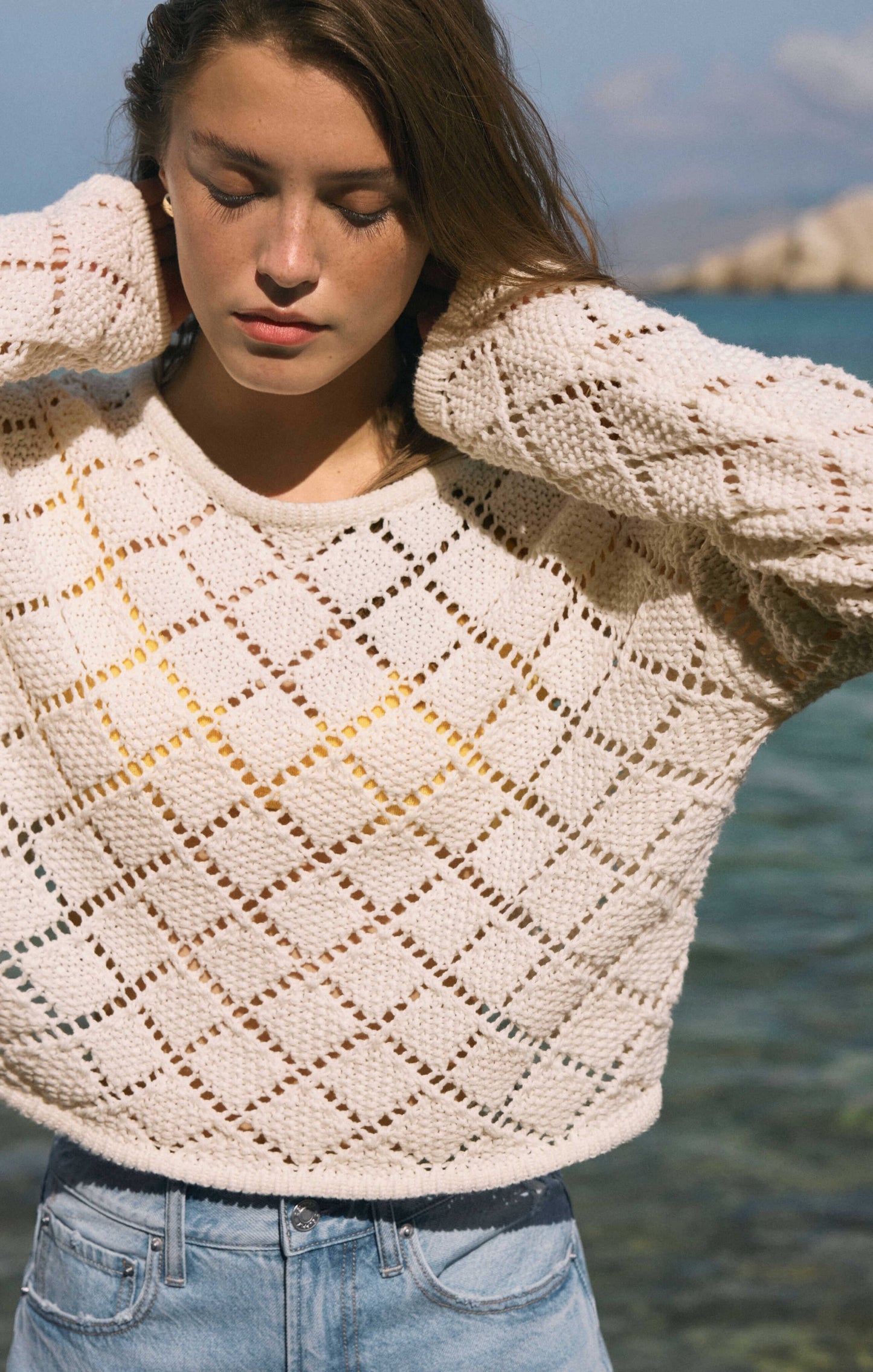 Helena Crochet Sweater