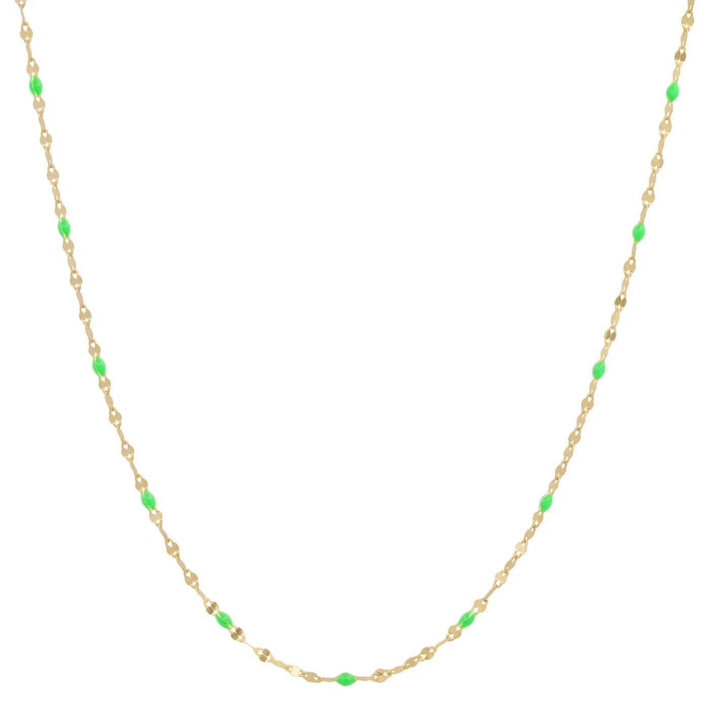 Gold Turquoise Dainty Necklace